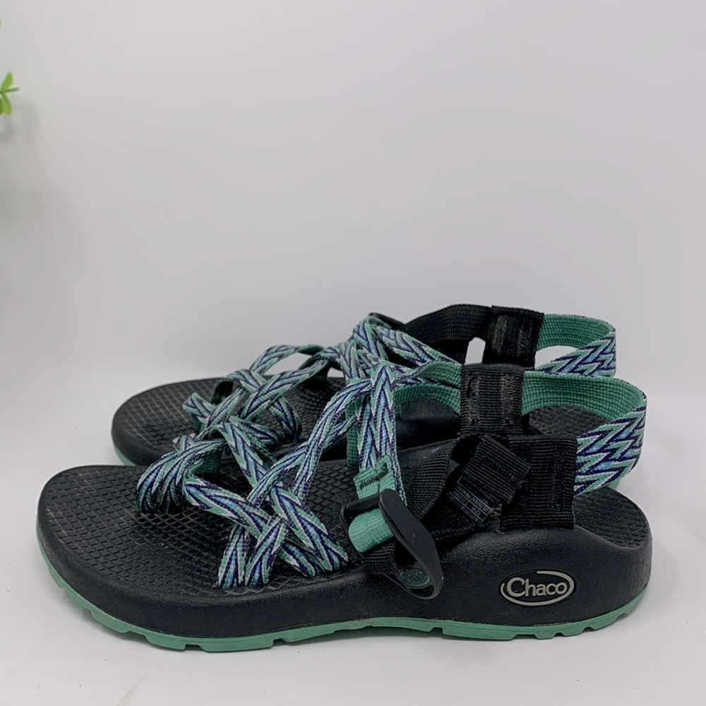 Chaco Green X2 Z Women's Sandals Size 5 - Picture 2 of 9